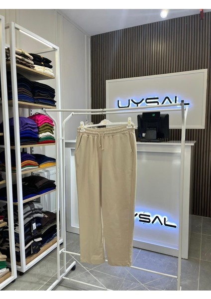 Beli Lastikli Pantolon 410018 Bej