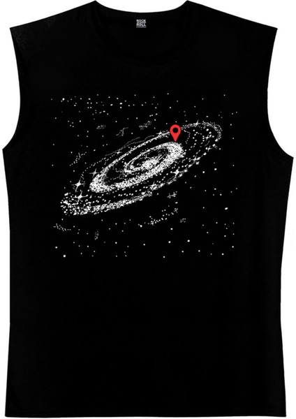 Ben Nerdeyim Siyah Kesik Kol / Kolsuz Erkek T-Shirt fiyatları