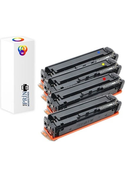CRG-067H / Canon I-Sensys MF-655CDW 4renk Bir Arada Muadil Toner Chipli