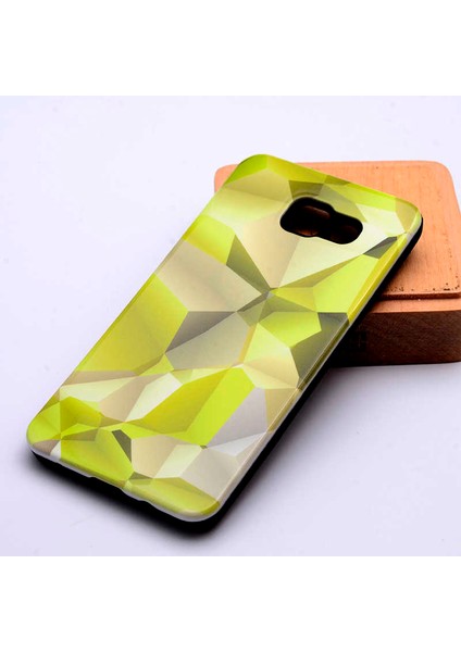 Galaxy A7 2016 Uyumlu Kılıf Kaliteli Çift Katmanlı Renkli Parlak Piramit Silikon