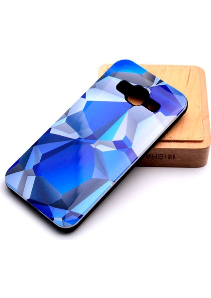 Galaxy Grand Prime G530 Uyumlu Kılıf Kaliteli Çift Katmanlı Renkli Parlak Piramit Silikon