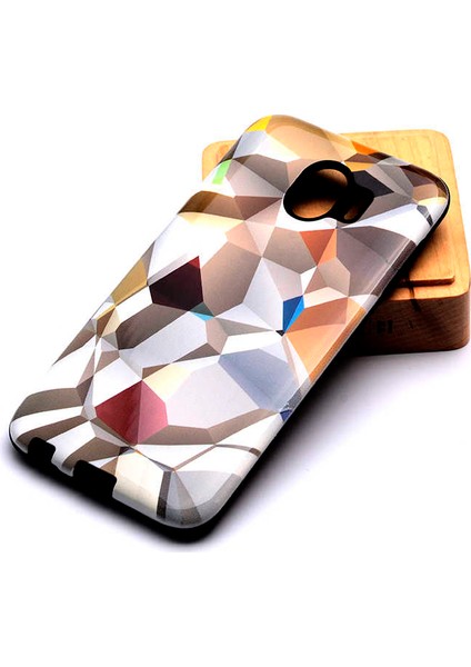 Galaxy J4 Uyumlu Kılıf Kaliteli Çift Katmanlı Renkli Parlak Piramit Silikon