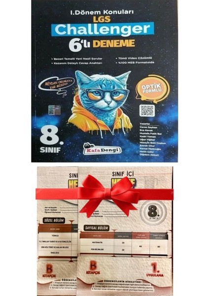 8.sınıf Lgs Kafadengi Ilk Dönem Denemesi Challenger + Genel Deneme Kafadengi