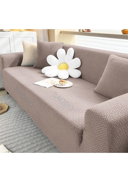 Baqdo Tuğla Desen Koltuk Örtüsü 3lu / 3 Kişilik Lastikli Kayma Yapmayan Çekyat kılıfı, Kanepe Kılıfı yıkanabilir 1 Adet fiyatları