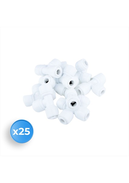 Su Arıtma Cihazı Için Fitting T 25 Adet