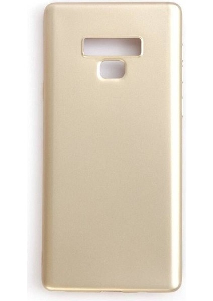 Samsung Galaxy Note 9 Premium Silikon Kılıf Gold