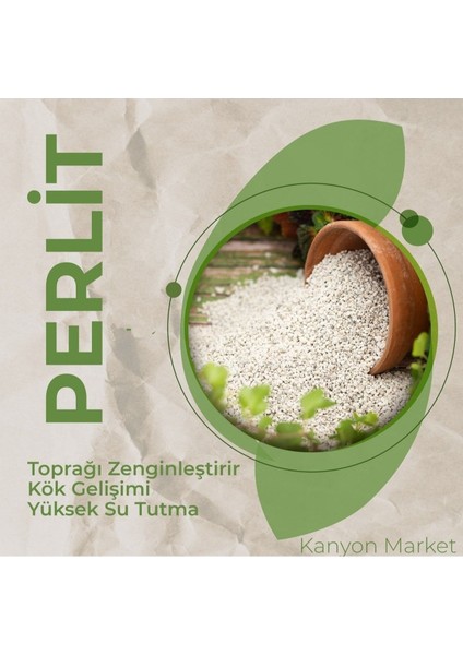 Tarım Perliti - En Uygun Perlit Fiyatı - 10 Litre Toprak Perliti