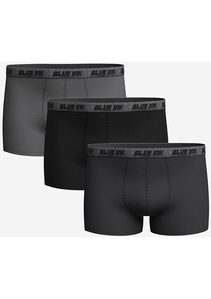 Lc Waıkıkı Standart Kalıp Pamuklu Esnek Erkek Boxer 3'lü
