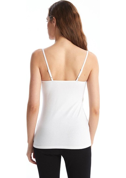 Lcw Dream Kalp Yaka Askılı Kadın Kuplu Atlet fırsatları