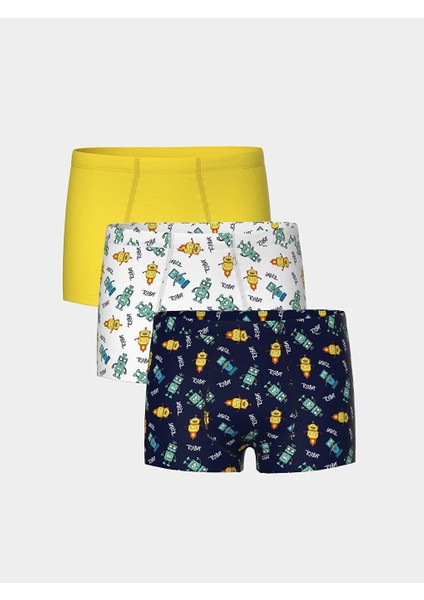 Lcw Kids Baskılı Erkek Çocuk Boxer 3'lü