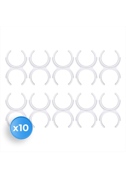 Su Arıtma Cihazı İçin 2.5x2.5" Kelepçe (Klips) 10 Adet