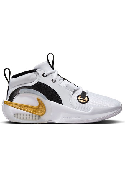 Genç Basketbol Ayakkabısı Air Zoom Crossover 2 Beyaz