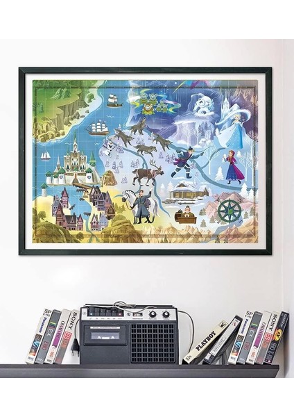 39666 Disney Frozen 1000 Parça modelleri