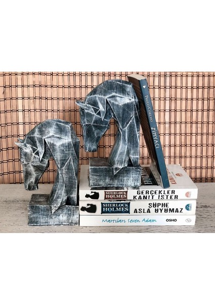 At Kitap Desteği / Antrasit Eskitme