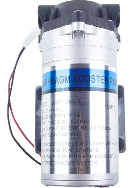 Su Arıtma Cihazı 75GPD Basınç Pompası (Motor) fiyatları