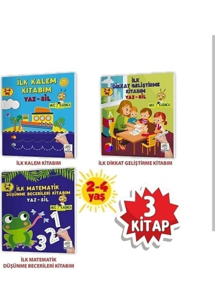 Yükselen Zeka Yayınları Yaz Sil Serisi -1