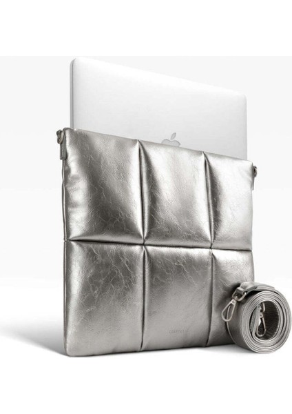 Askılı Puffy MacBook Air/pro Laptop Çantası - M3/m2/m1 Uyumlu Notebook Çantası fiyatları