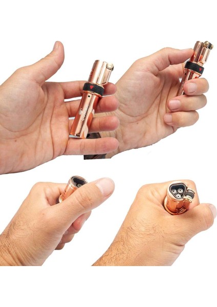 Metal Puro Delicili Üç Pürmüz Çakmak Bronz fiyatları