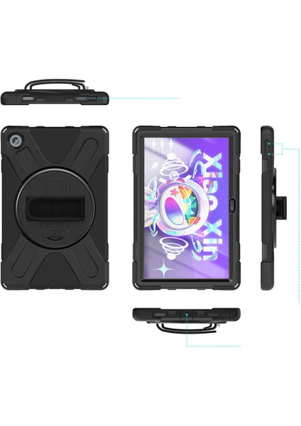 Lenovo Tab M10 Plus TB-125F - TB-128F 3. Jenerasyon Defender Tablet Silikon indirimleri