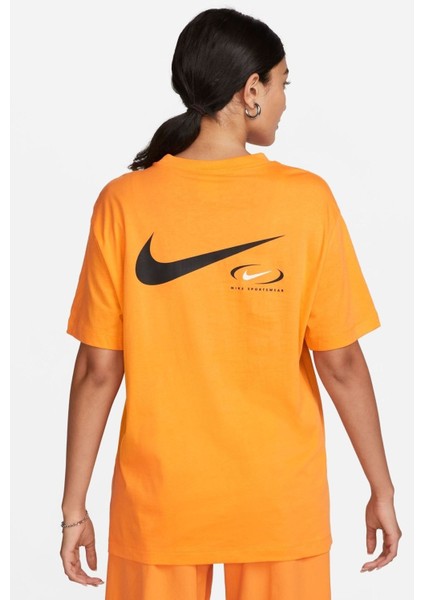 Sportswear Grafikli Kadın Tişört Ndd Sport