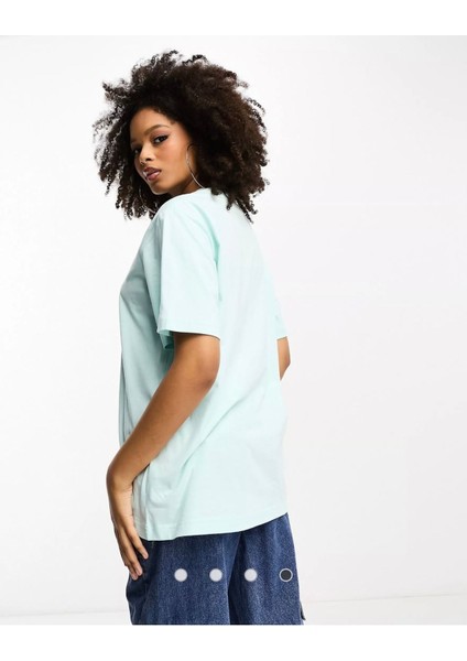 Sportswear Tee Essentials Oversize Mavi Kadın T-Shirt FD4149-346