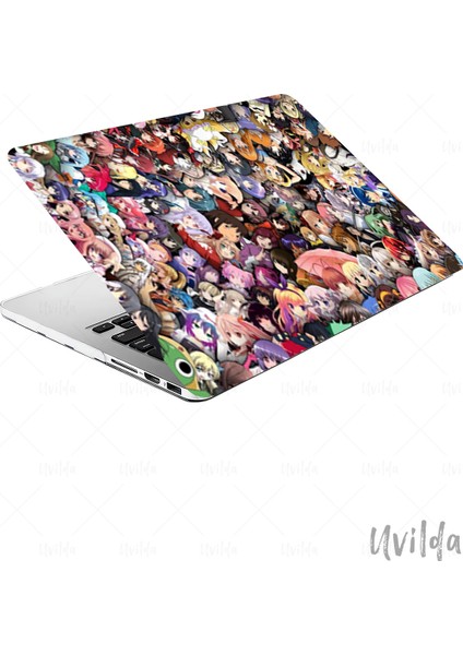 MacBook Pro 14 A3401 A3185 A3112 A2992 A2918 A2779 A2442 Uyumlu Japon-5 Hd Ultra Msoft Anime Mozaik