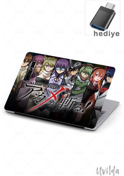MacBook Air 13.3 A2337 A2179 A1932 Uyumlu Japon-19 Uv Msoft Pvc Akame Ga Kill!