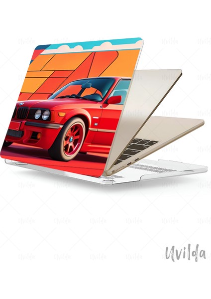 MacBook Pro 16 A2780 Uyumlu Otomo-26 Msoft Koruyucu Retro Bmw 3