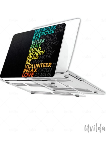 MacBook Air 13.3 A2337 A2179 A1932 Uyumlu Nefes-10 Hd Premium Msoft Kendini Düşün