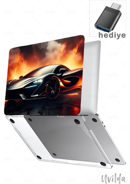 MacBook Air 15 A3114 A2941 Uyumlu Otomo-24 Kapak Msoft Mc.laren P1