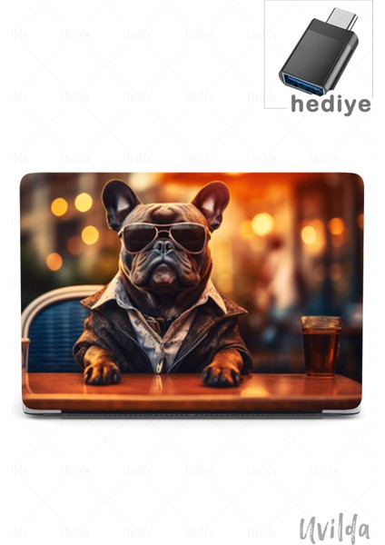 MacBook Air 13.6 A3113 A2681 Uyumlu Nefes-6 Uv Lans Msoft French Bulldog