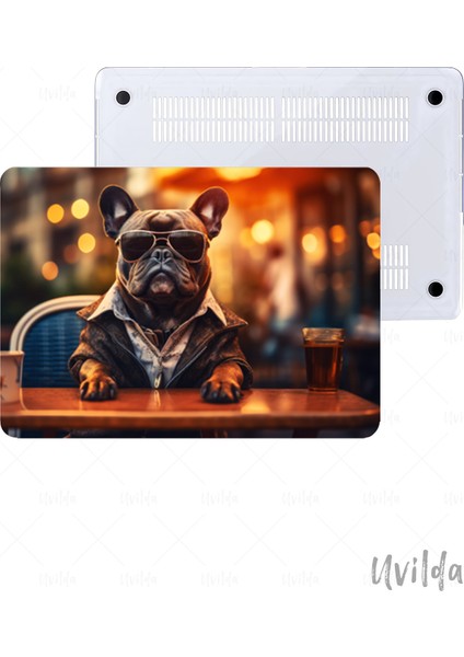 MacBook Air 13.6 A3113 A2681 Uyumlu Nefes-6 Uv Lans Msoft French Bulldog