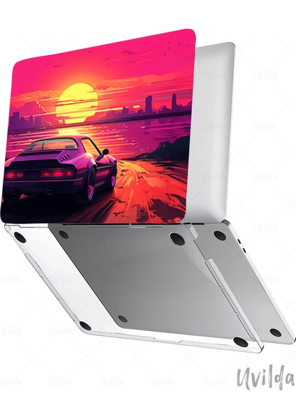 MacBook Pro 14 A3401 A3185 A3112 A2992 A2918 A2779 A2442 Uyumlu Otomo-29 Tpu Msoft Geceye Doğru