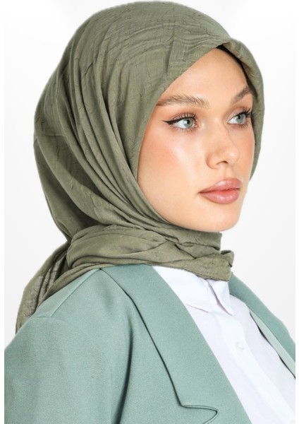 Bambu Kraş Eşarp - Haki