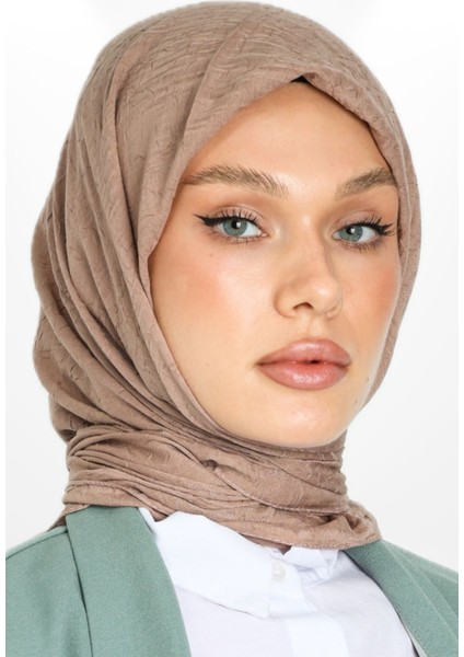 Bambu Kraş Eşarp - Vizon fırsatları