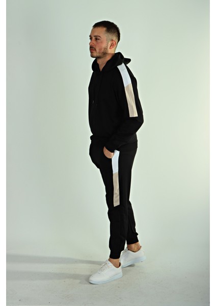 2 Iplik Garneli Kapşonlu Takım Siyah fiyatları