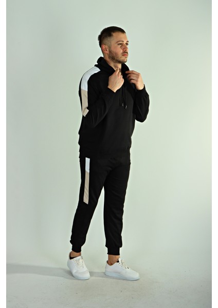 2 Iplik Garneli Kapşonlu Takım Siyah fırsatları