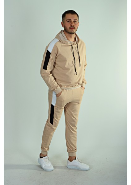 2 Iplik Garneli Kapşonlu Takım Krem fırsatları