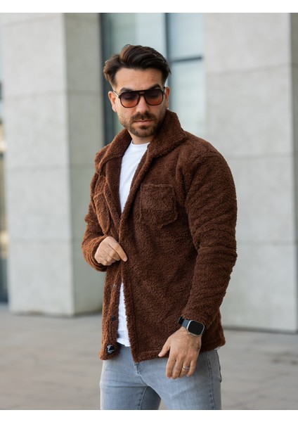 Peluş Ceket Kahve fiyatları