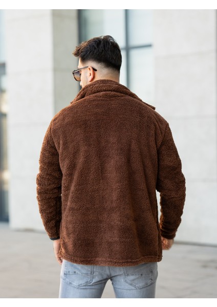 Peluş Ceket Kahve indirimleri