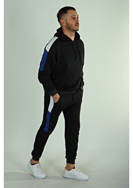 2 Iplik Garneli Kapşonlu Takım Füme modelleri