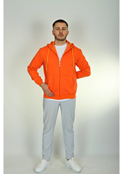 Betep 2 Iplik Fermuarlı Ceket Turuncu fırsatları