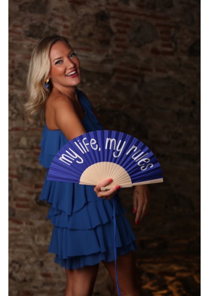"my Life, My Rules" Mavi El Yelpazesi