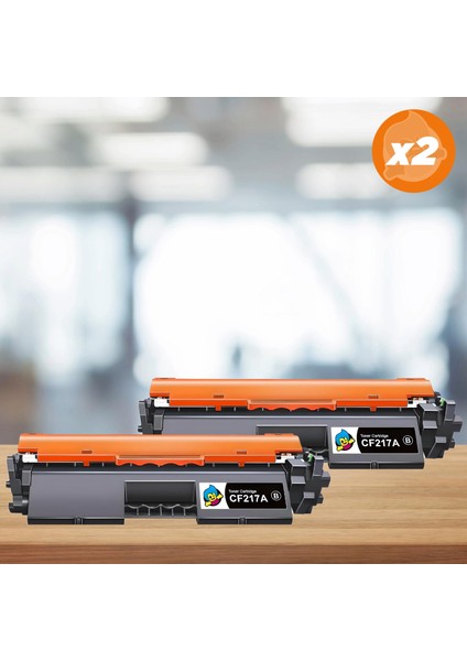 Hp Laserjet Pro M102 Muadil Toner 2'li Paket/ CF217A