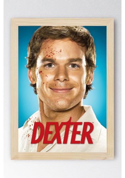 Dexter Çerçeveli Tablo - Dizi Afişi Poster Tablo