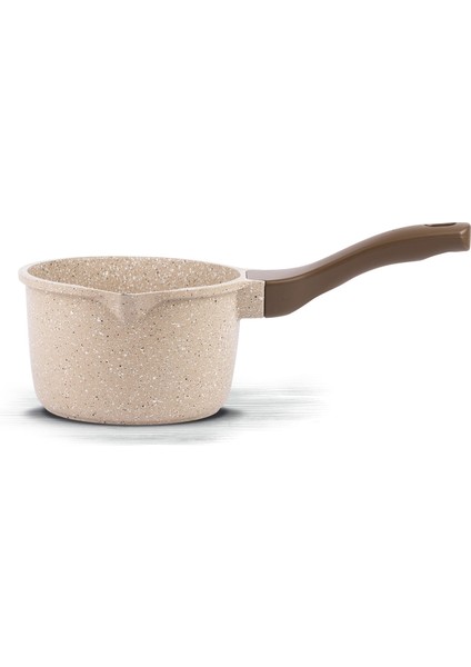Thermo Ad 14 cm Döküm Granit Sütlük - Vizon