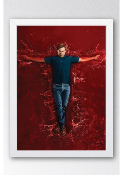 Dexter Çerçeveli Tablo - Dizi Afişi Poster Tablo