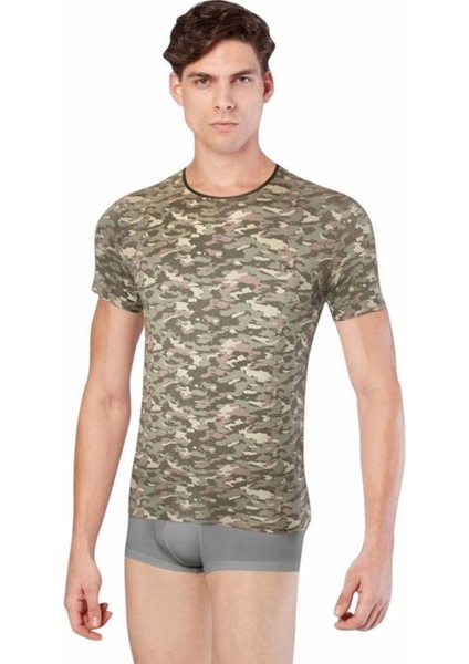 Doreanse Erkek Kamuflaj T-Shirt 2560