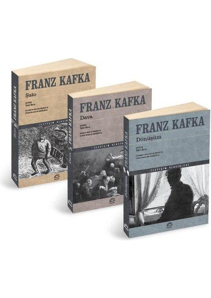 Franz Kafka Seti 3 Kitap Takım
