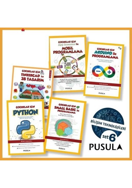 Pusula Bilişim Teknolojileri Seti 5 Kitap Takım